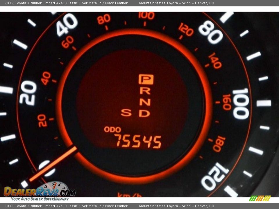 2012 Toyota 4Runner Limited 4x4 Classic Silver Metallic / Black Leather Photo #30