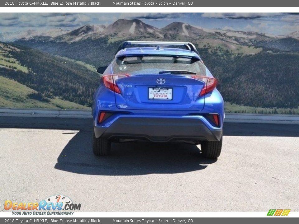 2018 Toyota C-HR XLE Blue Eclipse Metallic / Black Photo #4