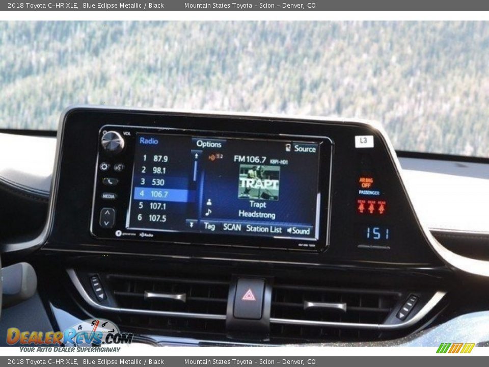 2018 Toyota C-HR XLE Blue Eclipse Metallic / Black Photo #6