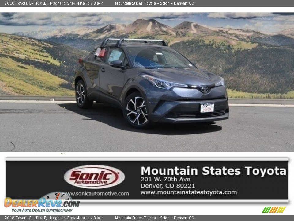 2018 Toyota C-HR XLE Magnetic Gray Metallic / Black Photo #1