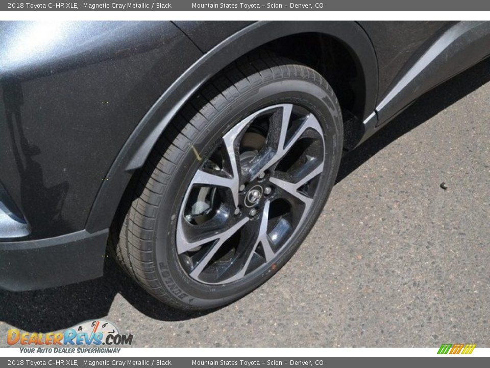 2018 Toyota C-HR XLE Magnetic Gray Metallic / Black Photo #9