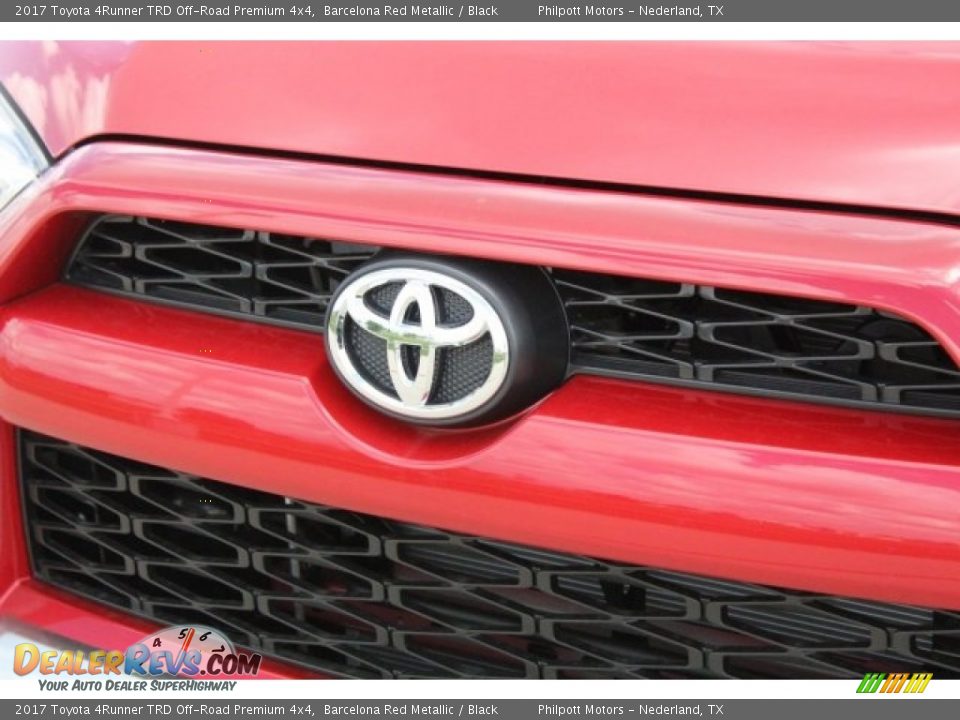 2017 Toyota 4Runner TRD Off-Road Premium 4x4 Barcelona Red Metallic / Black Photo #4