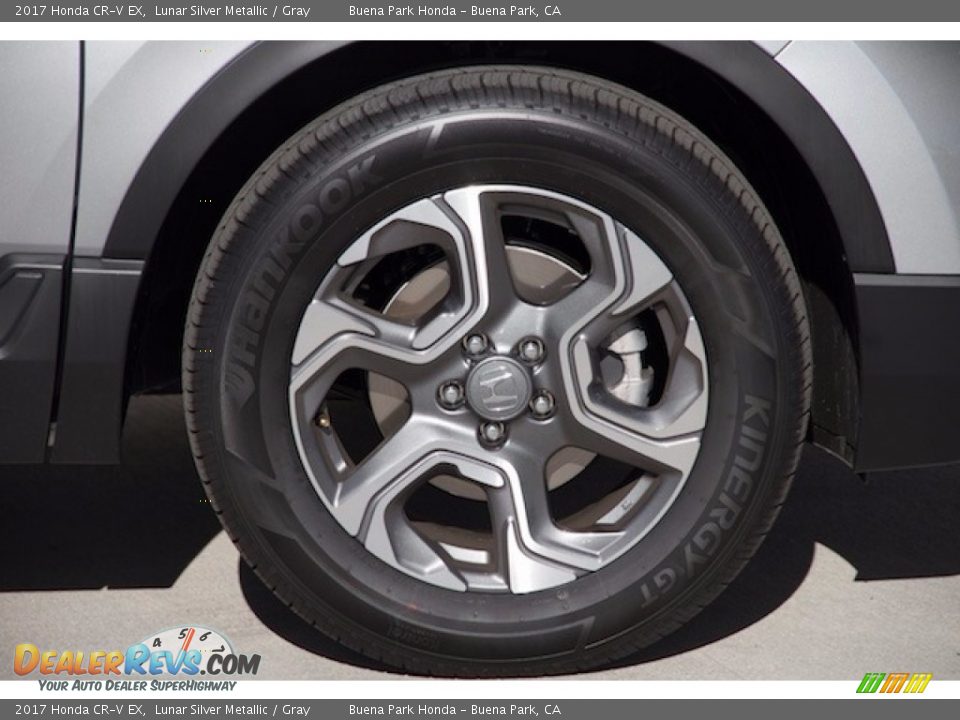2017 Honda CR-V EX Lunar Silver Metallic / Gray Photo #4