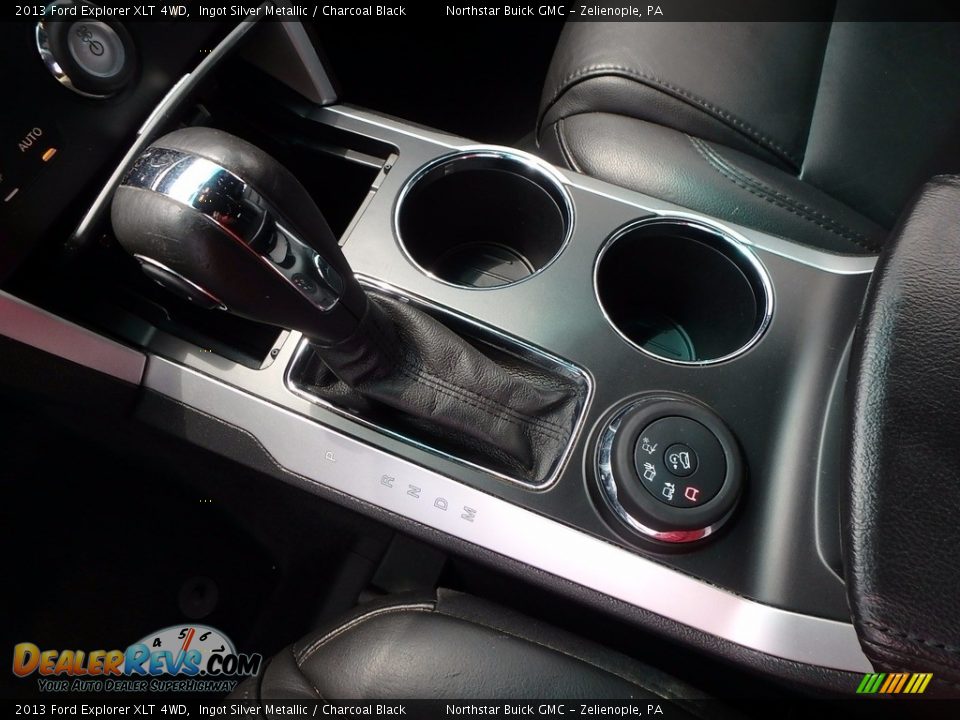 2013 Ford Explorer XLT 4WD Ingot Silver Metallic / Charcoal Black Photo #25