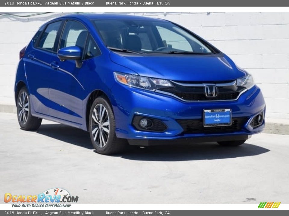 Front 3/4 View of 2018 Honda Fit EX-L Photo #1