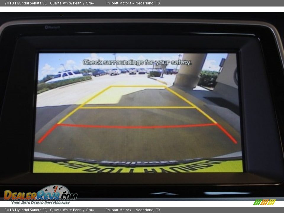 2018 Hyundai Sonata SE Quartz White Pearl / Gray Photo #13