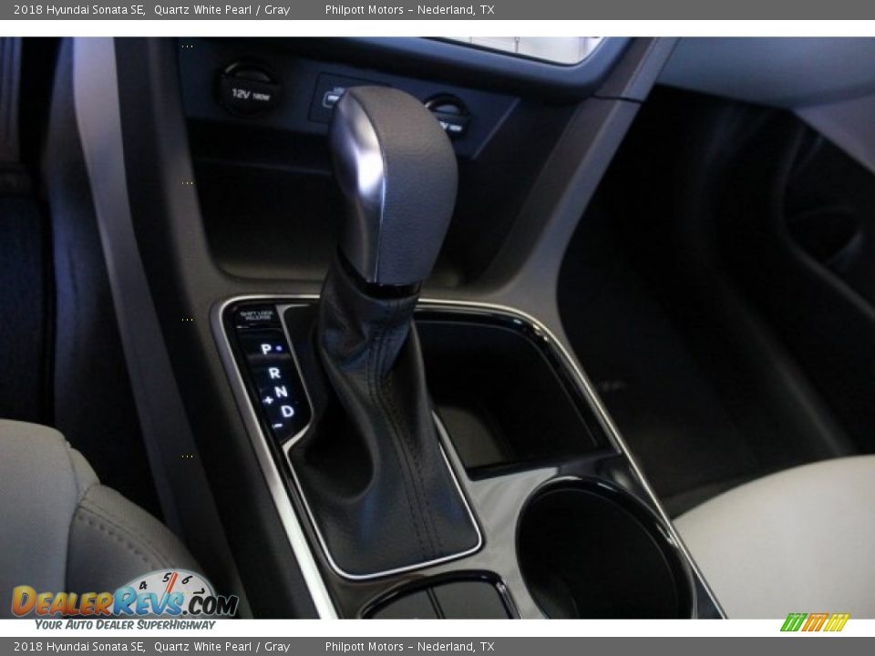 2018 Hyundai Sonata SE Quartz White Pearl / Gray Photo #15