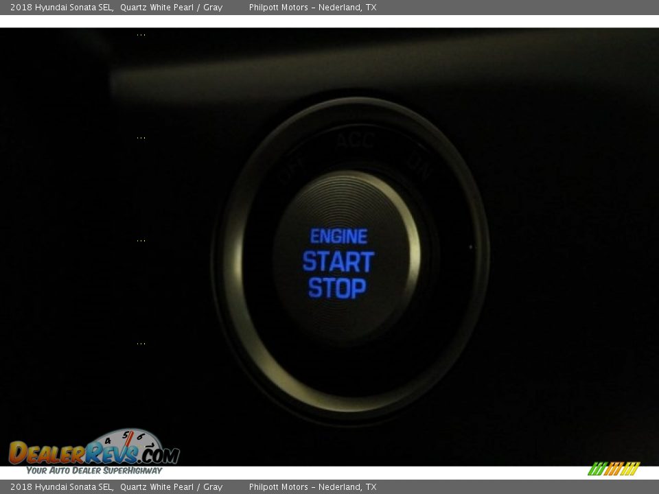 2018 Hyundai Sonata SEL Quartz White Pearl / Gray Photo #15