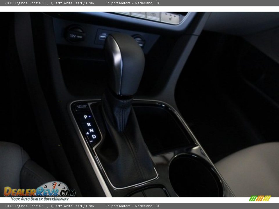 2018 Hyundai Sonata SEL Quartz White Pearl / Gray Photo #16