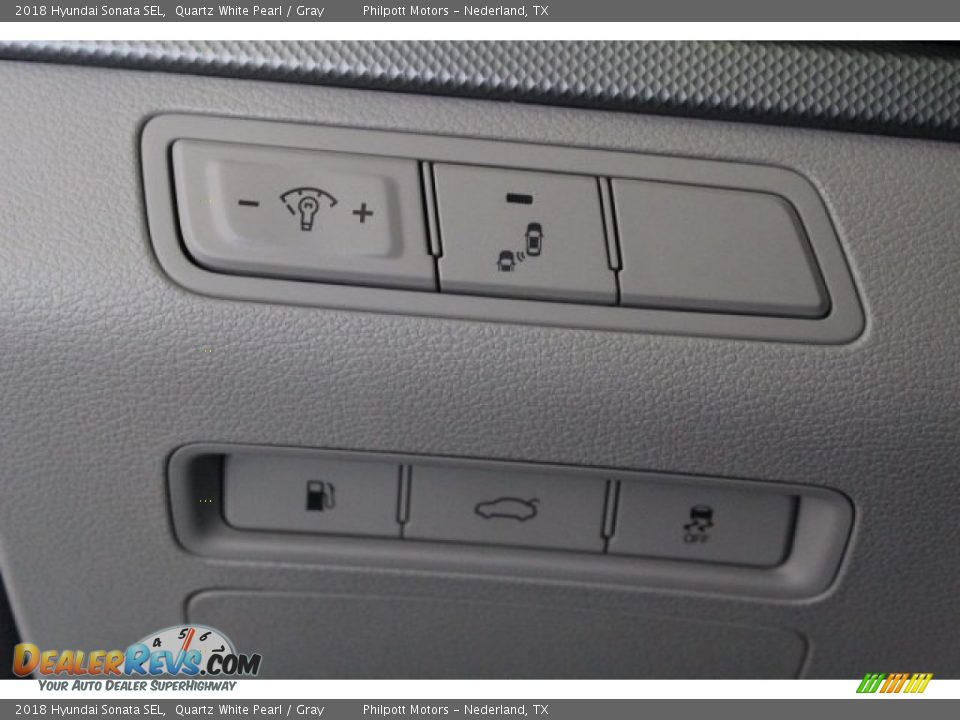 2018 Hyundai Sonata SEL Quartz White Pearl / Gray Photo #21
