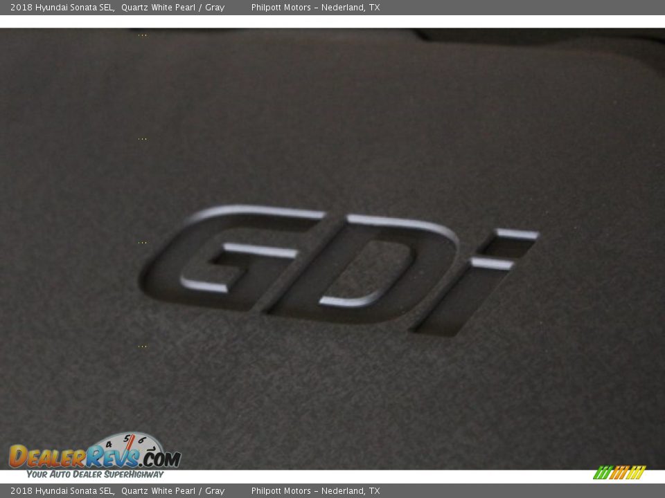 2018 Hyundai Sonata SEL Quartz White Pearl / Gray Photo #28