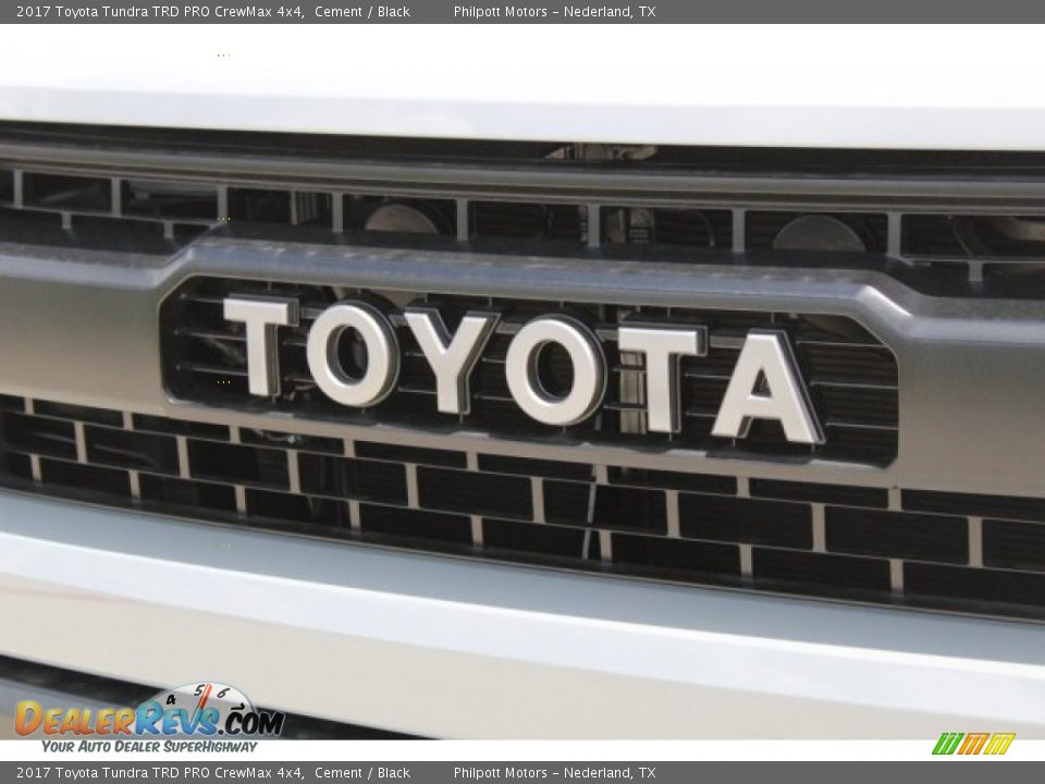 2017 Toyota Tundra TRD PRO CrewMax 4x4 Cement / Black Photo #4