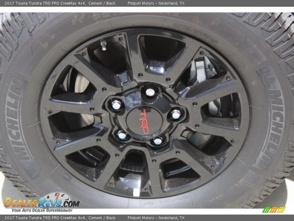 2017 Toyota Tundra TRD PRO CrewMax 4x4 Cement / Black Photo #5