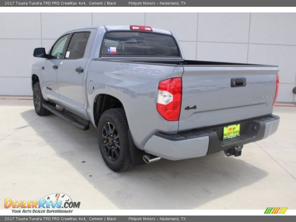 2017 Toyota Tundra TRD PRO CrewMax 4x4 Cement / Black Photo #6
