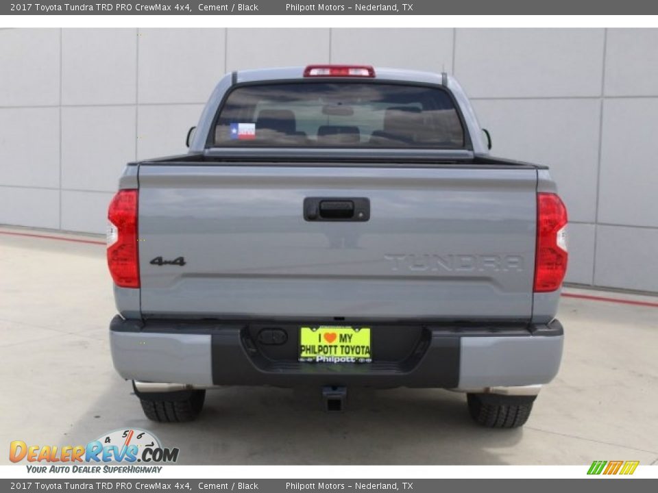 2017 Toyota Tundra TRD PRO CrewMax 4x4 Cement / Black Photo #7
