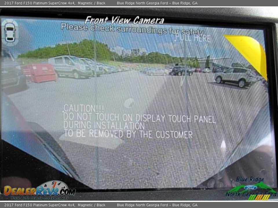 2017 Ford F150 Platinum SuperCrew 4x4 Magnetic / Black Photo #23