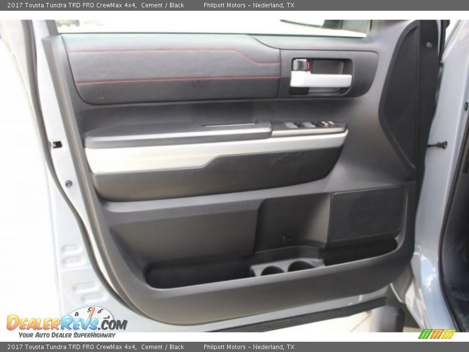 2017 Toyota Tundra TRD PRO CrewMax 4x4 Cement / Black Photo #8