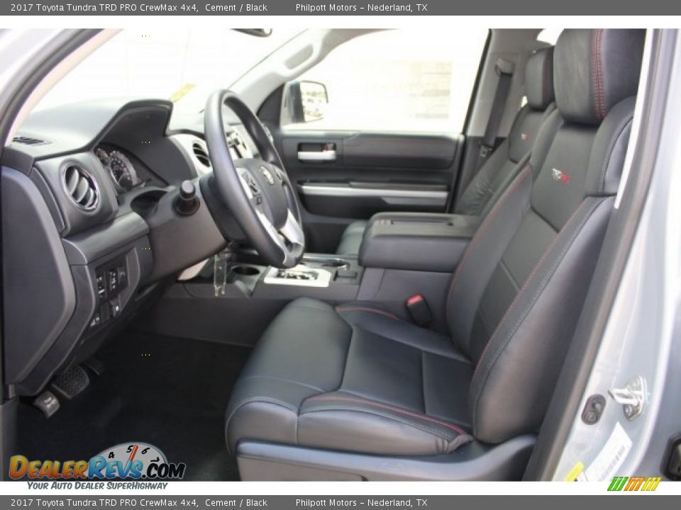 2017 Toyota Tundra TRD PRO CrewMax 4x4 Cement / Black Photo #10
