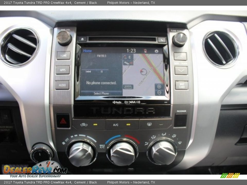 2017 Toyota Tundra TRD PRO CrewMax 4x4 Cement / Black Photo #15