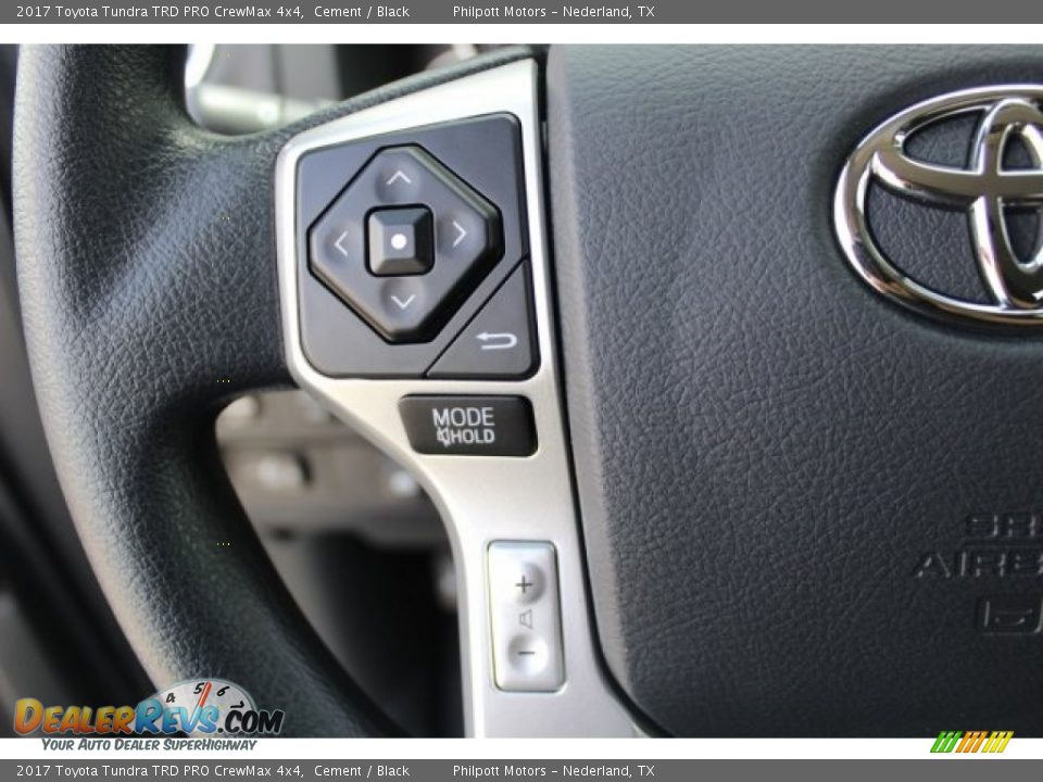 2017 Toyota Tundra TRD PRO CrewMax 4x4 Cement / Black Photo #18