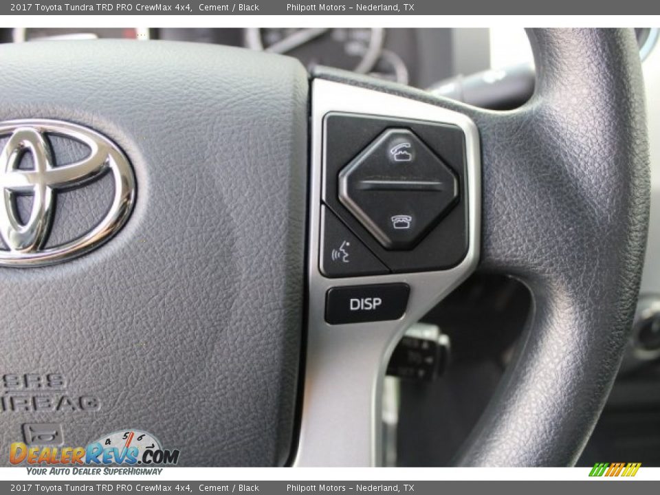 2017 Toyota Tundra TRD PRO CrewMax 4x4 Cement / Black Photo #19