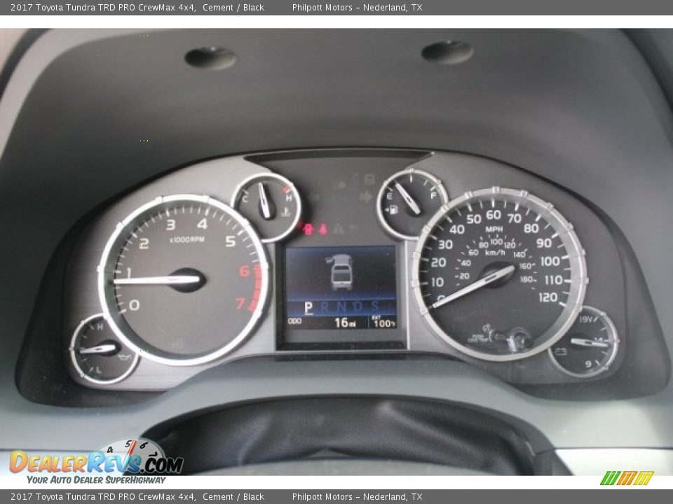 2017 Toyota Tundra TRD PRO CrewMax 4x4 Cement / Black Photo #20