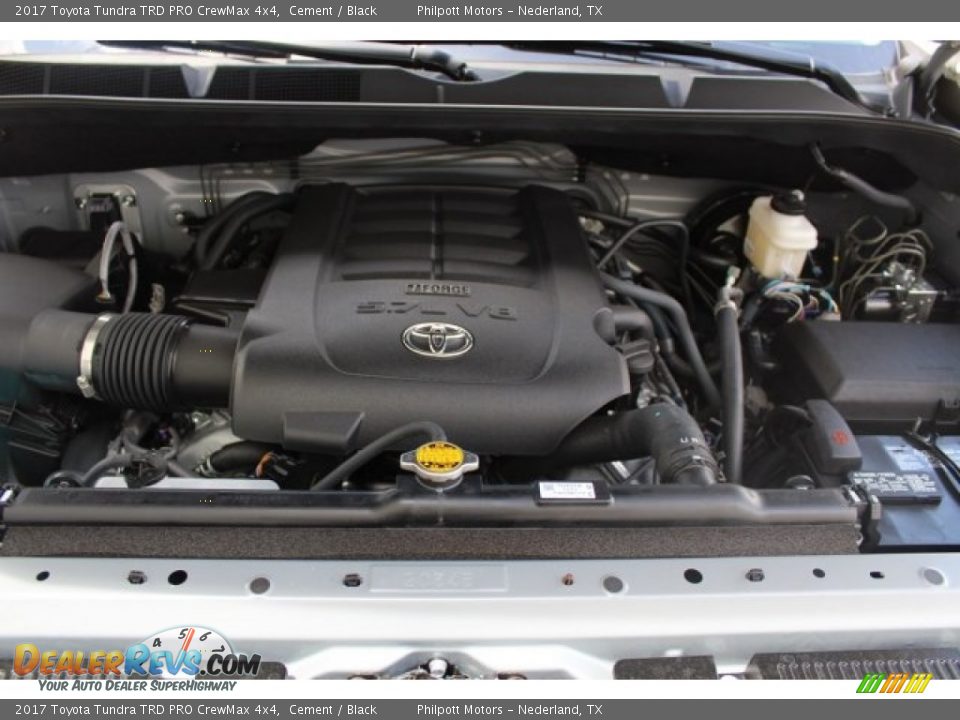 2017 Toyota Tundra TRD PRO CrewMax 4x4 Cement / Black Photo #26