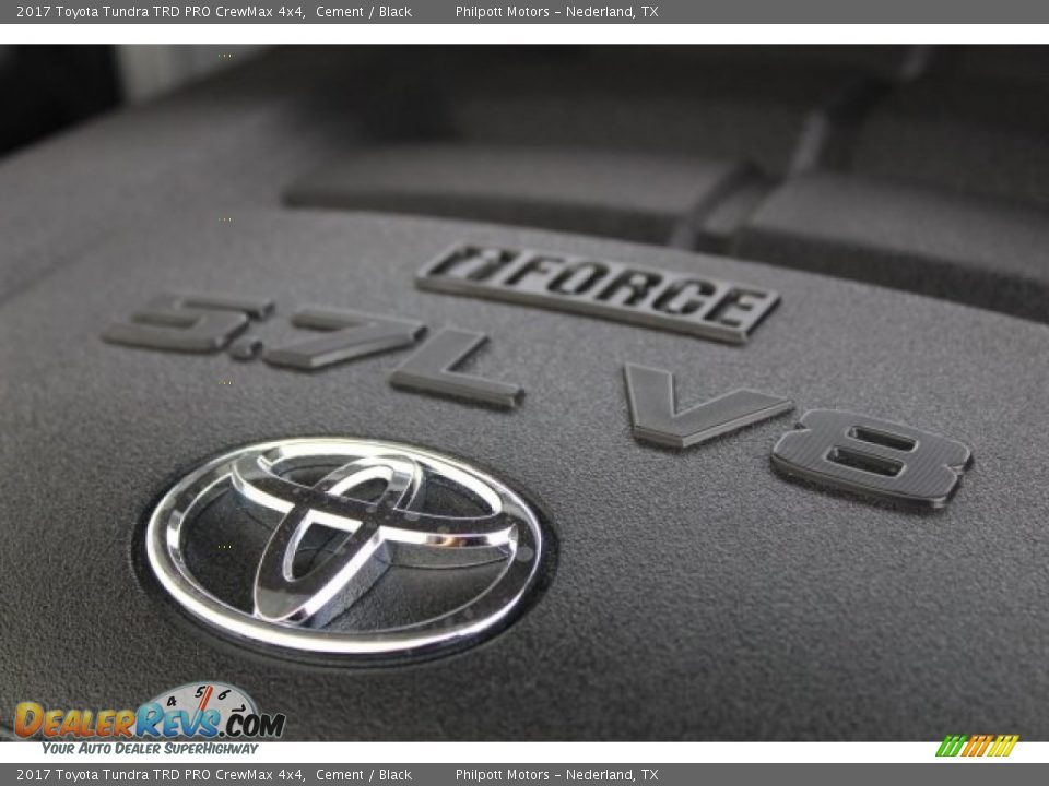 2017 Toyota Tundra TRD PRO CrewMax 4x4 Cement / Black Photo #27