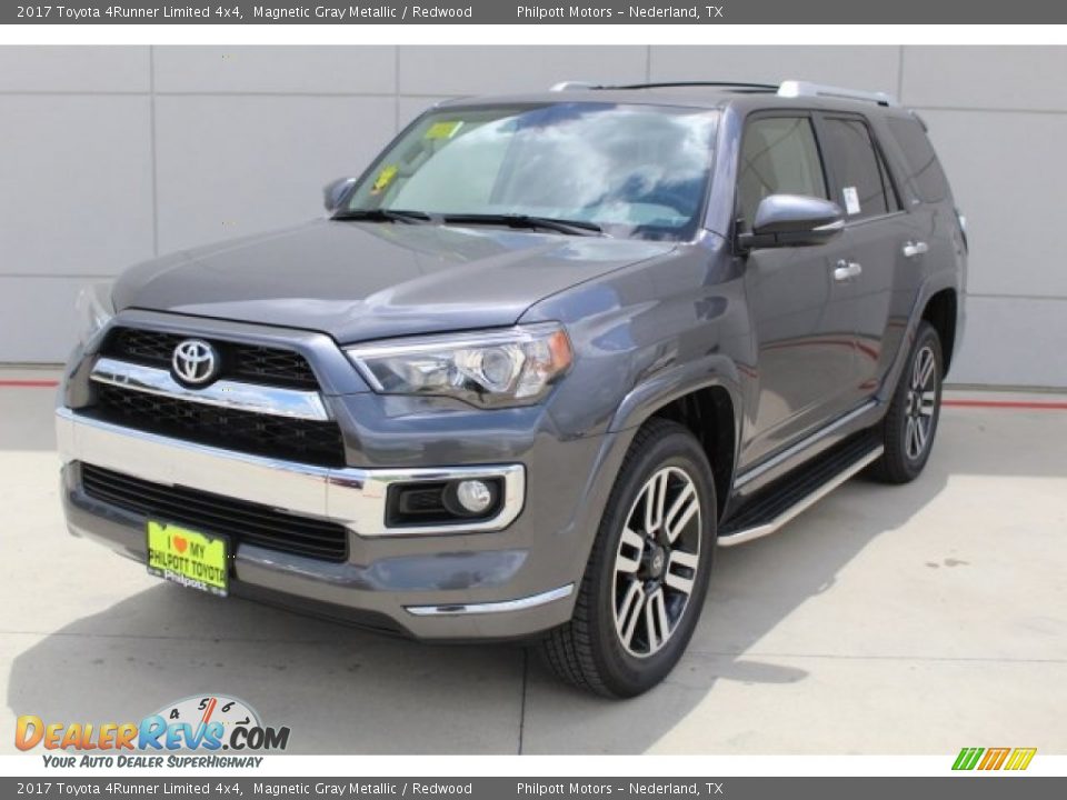 2017 Toyota 4Runner Limited 4x4 Magnetic Gray Metallic / Redwood Photo #3