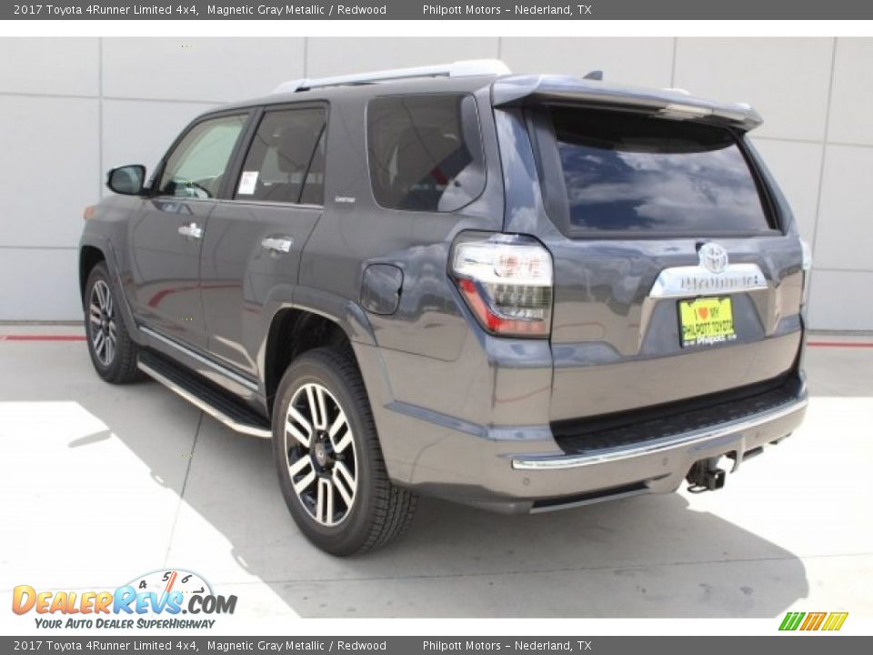 2017 Toyota 4Runner Limited 4x4 Magnetic Gray Metallic / Redwood Photo #6