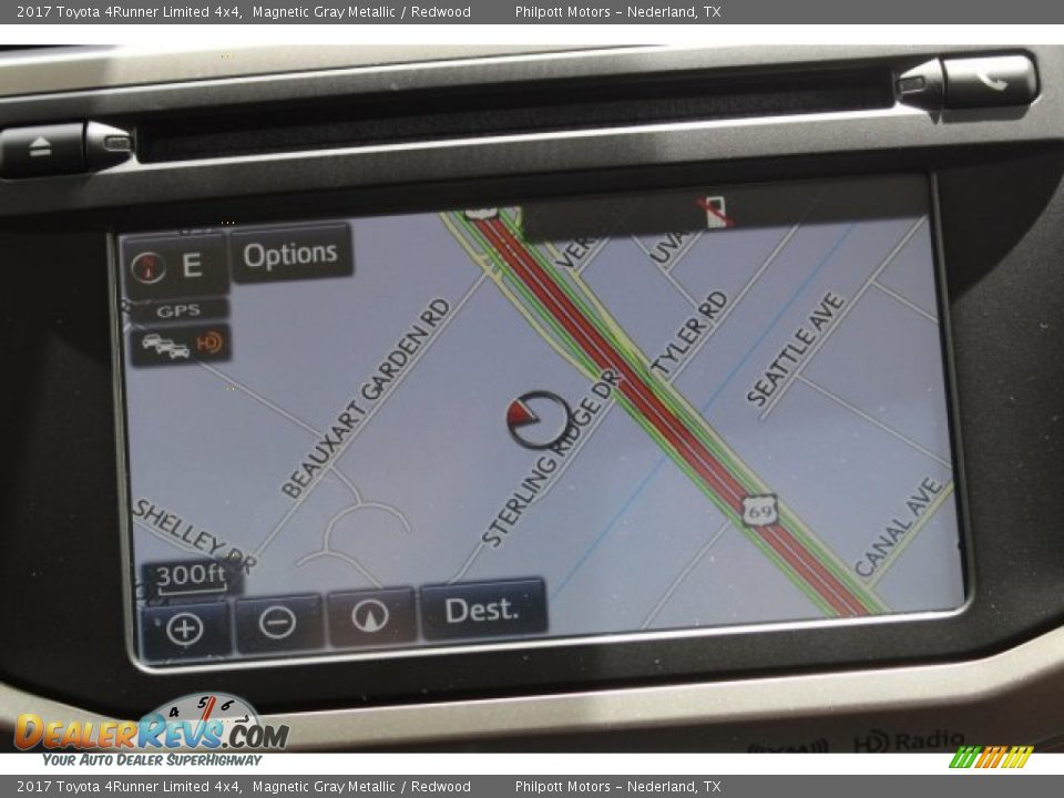 2017 Toyota 4Runner Limited 4x4 Magnetic Gray Metallic / Redwood Photo #14