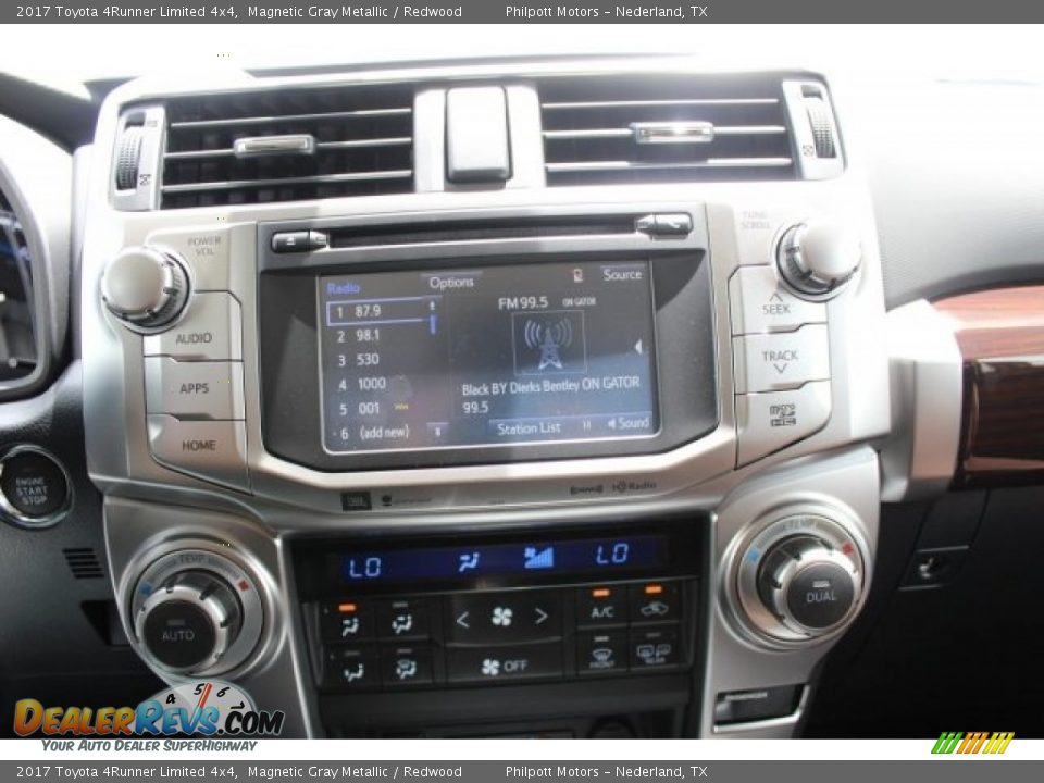 2017 Toyota 4Runner Limited 4x4 Magnetic Gray Metallic / Redwood Photo #16