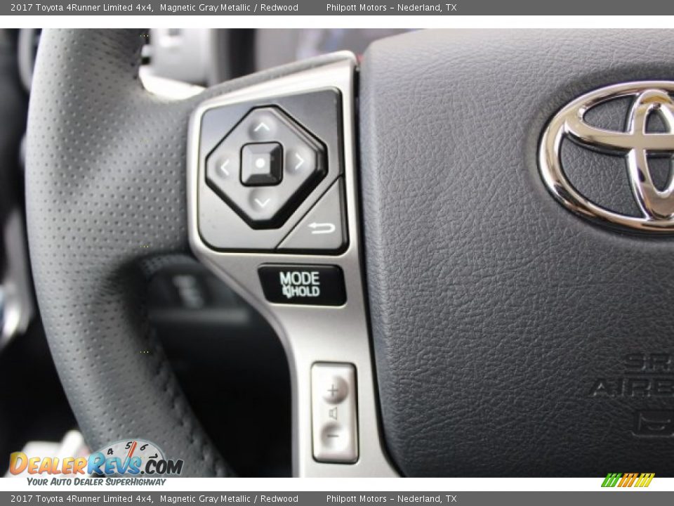 2017 Toyota 4Runner Limited 4x4 Magnetic Gray Metallic / Redwood Photo #20