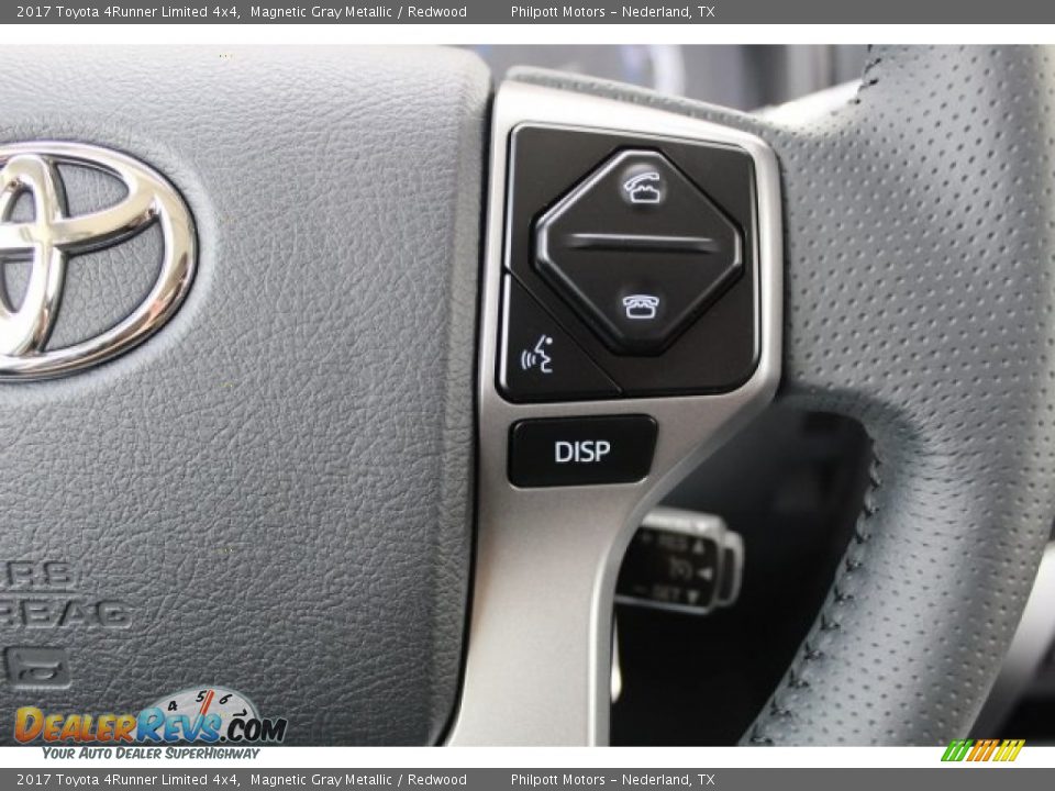 2017 Toyota 4Runner Limited 4x4 Magnetic Gray Metallic / Redwood Photo #21