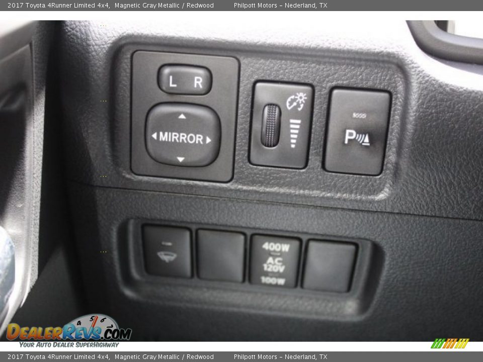 2017 Toyota 4Runner Limited 4x4 Magnetic Gray Metallic / Redwood Photo #23