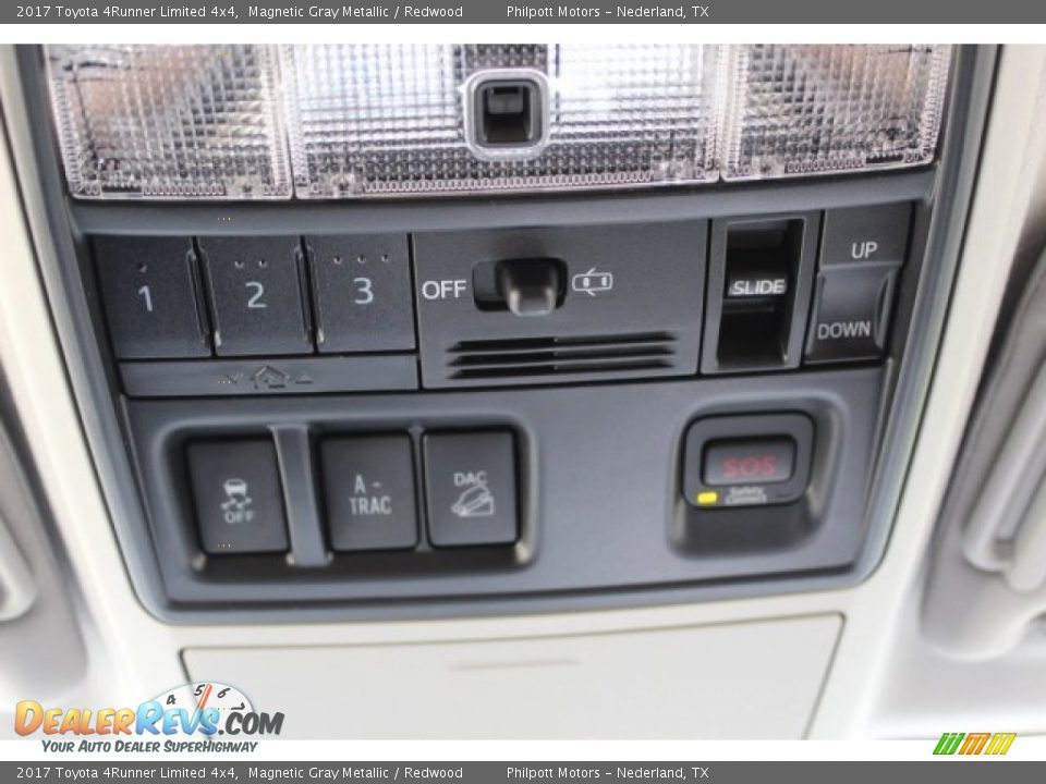 2017 Toyota 4Runner Limited 4x4 Magnetic Gray Metallic / Redwood Photo #25