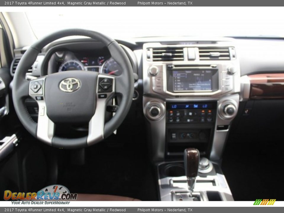 2017 Toyota 4Runner Limited 4x4 Magnetic Gray Metallic / Redwood Photo #28