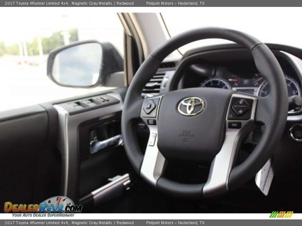 2017 Toyota 4Runner Limited 4x4 Magnetic Gray Metallic / Redwood Photo #29