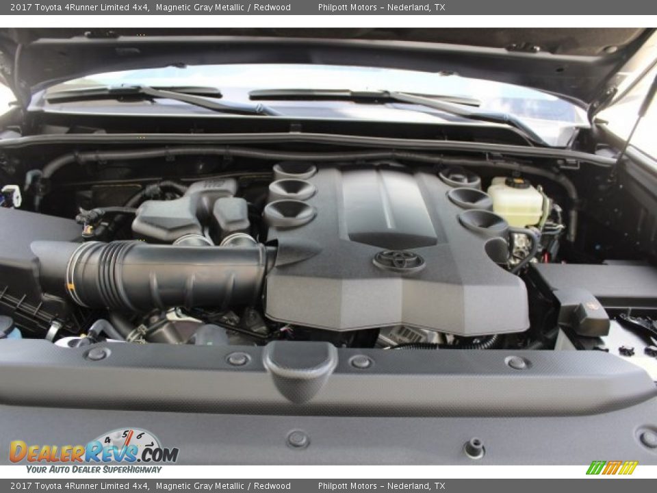 2017 Toyota 4Runner Limited 4x4 Magnetic Gray Metallic / Redwood Photo #31