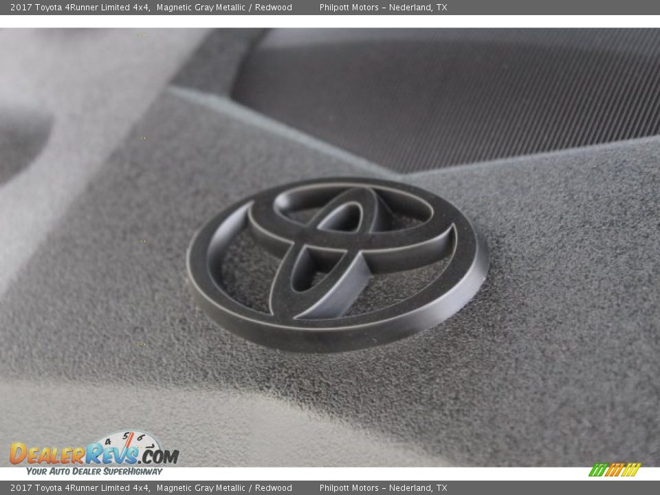 2017 Toyota 4Runner Limited 4x4 Magnetic Gray Metallic / Redwood Photo #32