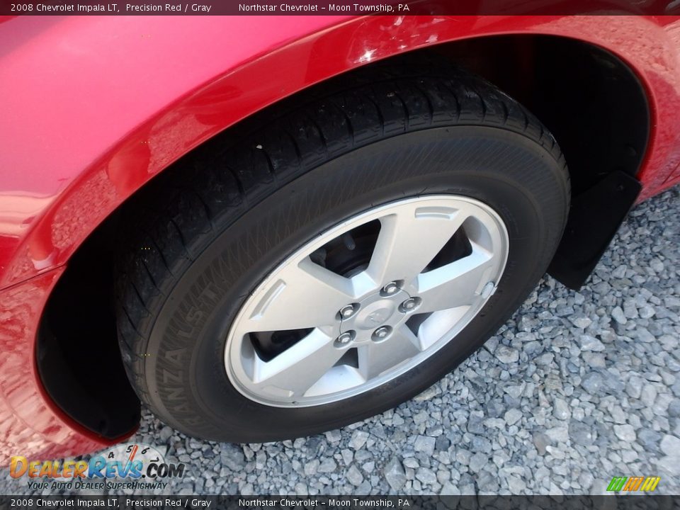 2008 Chevrolet Impala LT Precision Red / Gray Photo #6