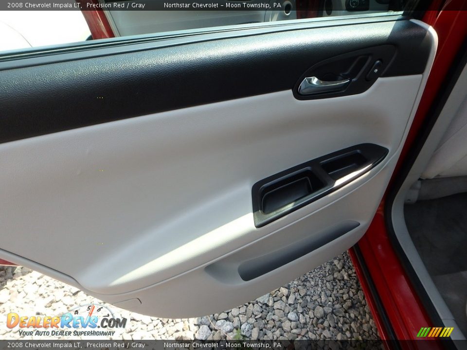 2008 Chevrolet Impala LT Precision Red / Gray Photo #10