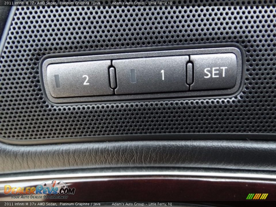 2011 Infiniti M 37x AWD Sedan Platinum Graphite / Java Photo #8