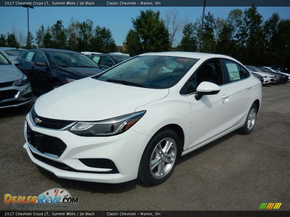 2017 Chevrolet Cruze LT Summit White / Jet Black Photo #1