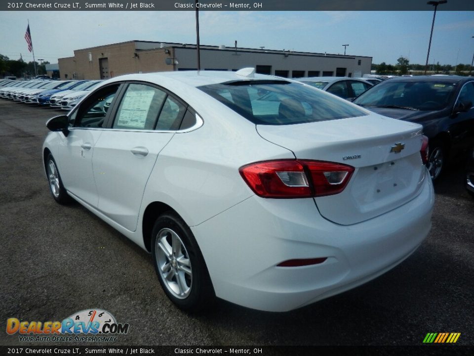 2017 Chevrolet Cruze LT Summit White / Jet Black Photo #5