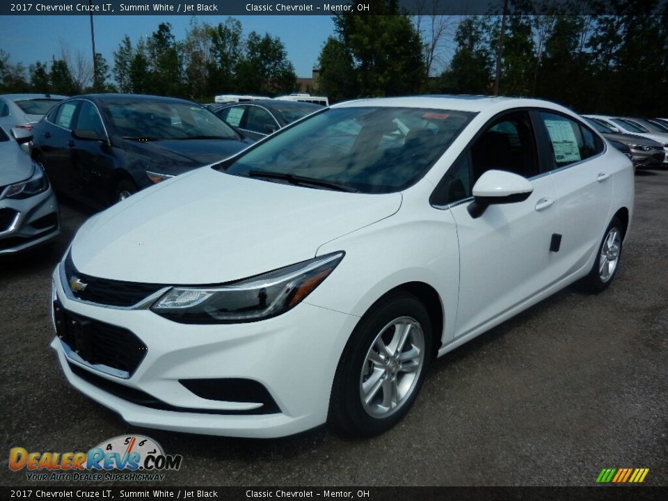 2017 Chevrolet Cruze LT Summit White / Jet Black Photo #1