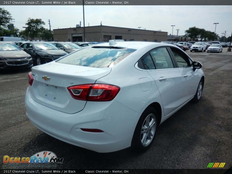 2017 Chevrolet Cruze LT Summit White / Jet Black Photo #4