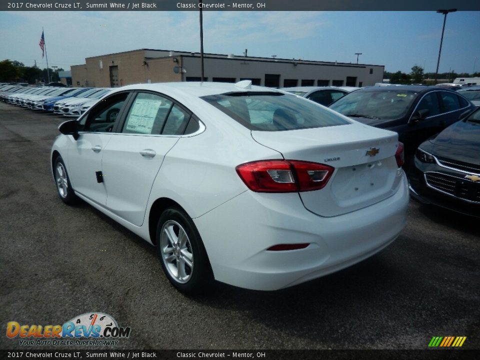 2017 Chevrolet Cruze LT Summit White / Jet Black Photo #5