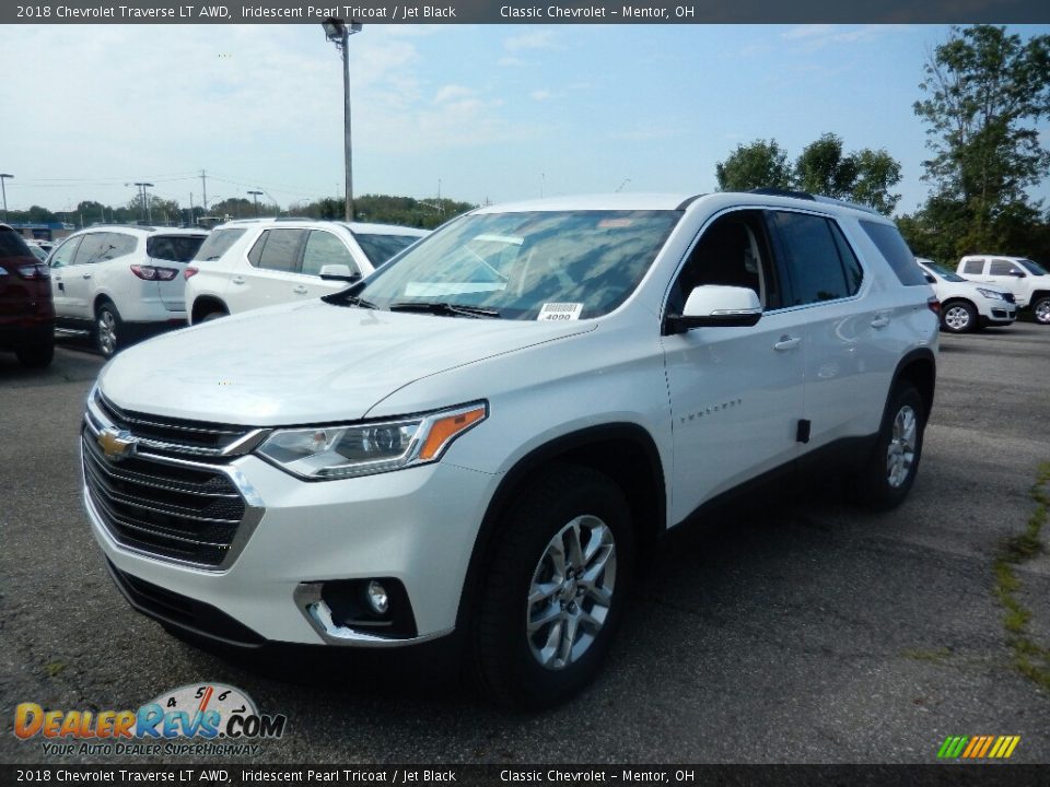 2018 Chevrolet Traverse LT AWD Iridescent Pearl Tricoat / Jet Black Photo #1