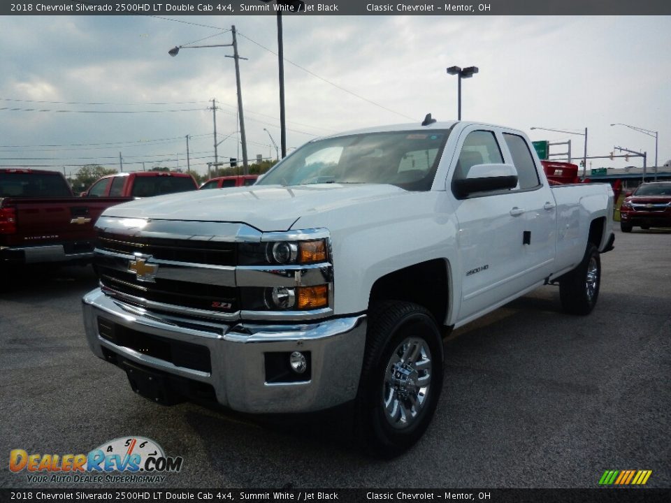 2018 Chevrolet Silverado 2500HD LT Double Cab 4x4 Summit White / Jet Black Photo #1